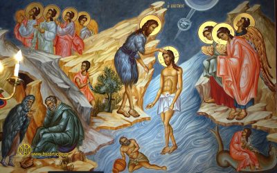 Le baptême du Seigneur une des trois épiphanies