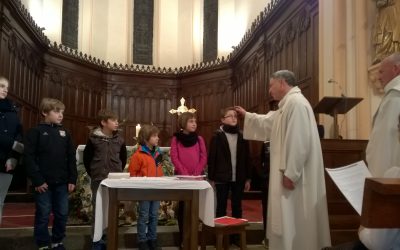 Messe du dimanche soir à la Chapelle sur Coise