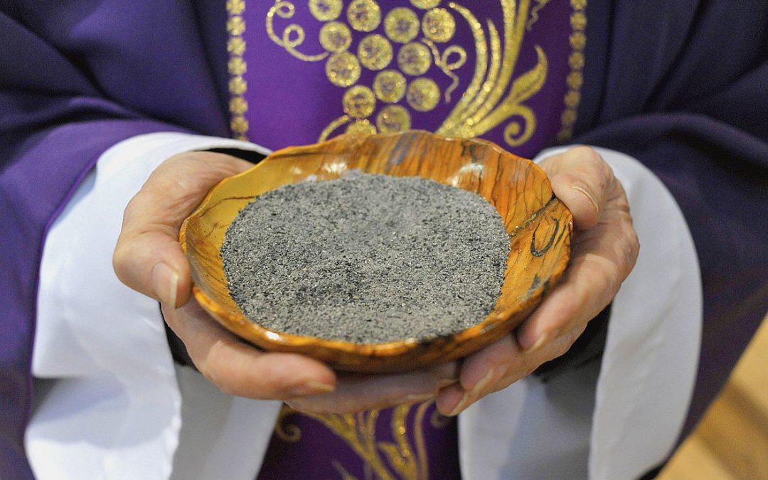 Les cendres, un symbole de Carême
