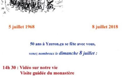 Le Carmel d’Yzeron fête ses 50 ans