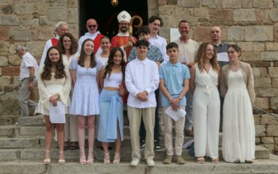 Confirmations en présence de Mgr Loïc Lagadec