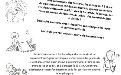 Camp MEJ en avril