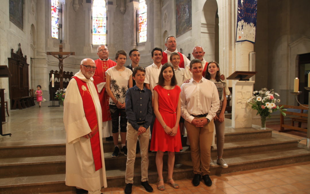 Confirmations à St Martin en Haut