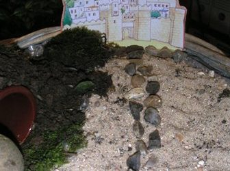 JARDIN DE PÂQUES EN SUPPORT D&rsquo;UNE CATÉCHÈSE FAMILIALE