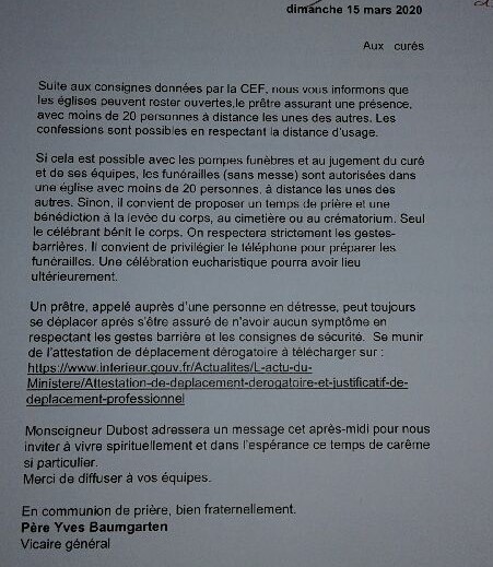 Pour les funérailles : Une Présence humaine reste encore possible avec les plus proches !